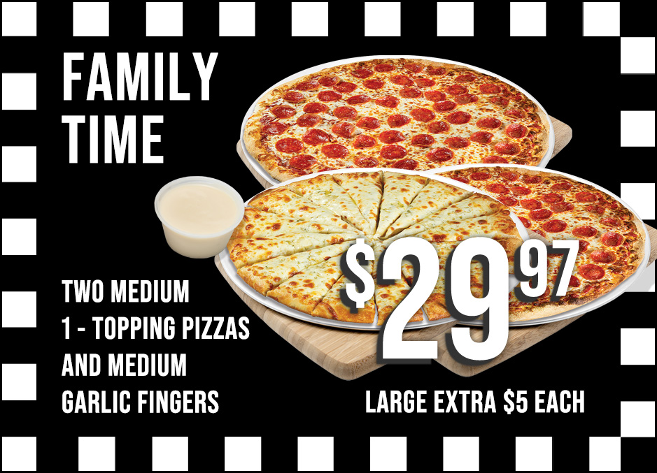 pizzatown family time special 29.97