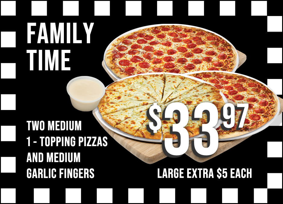 pizzatown family time special 33.97