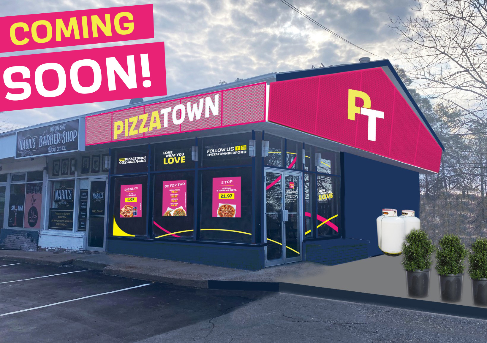 Pizza Town Bedford Location Coming Soon August 2025
