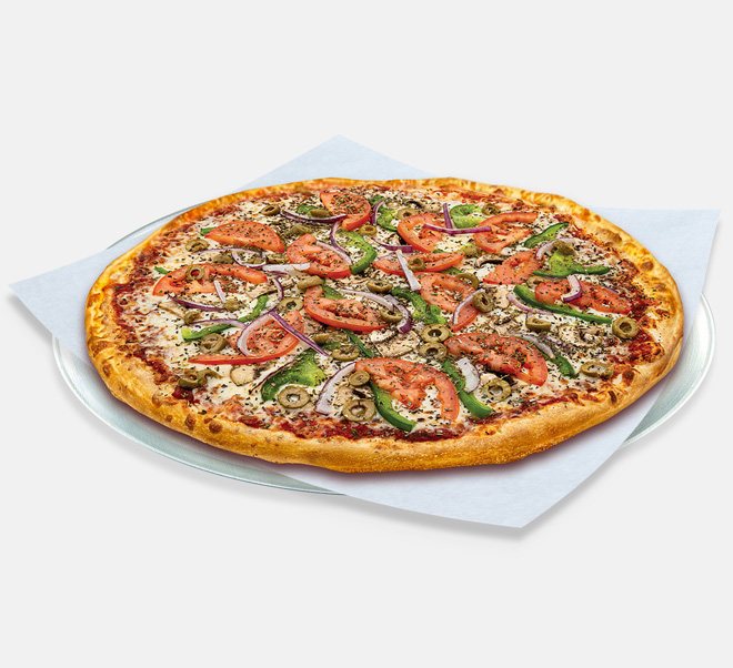 Traditional Veggie Pizza