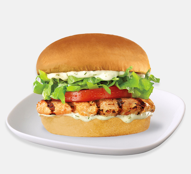 Grilled Chicken Burger