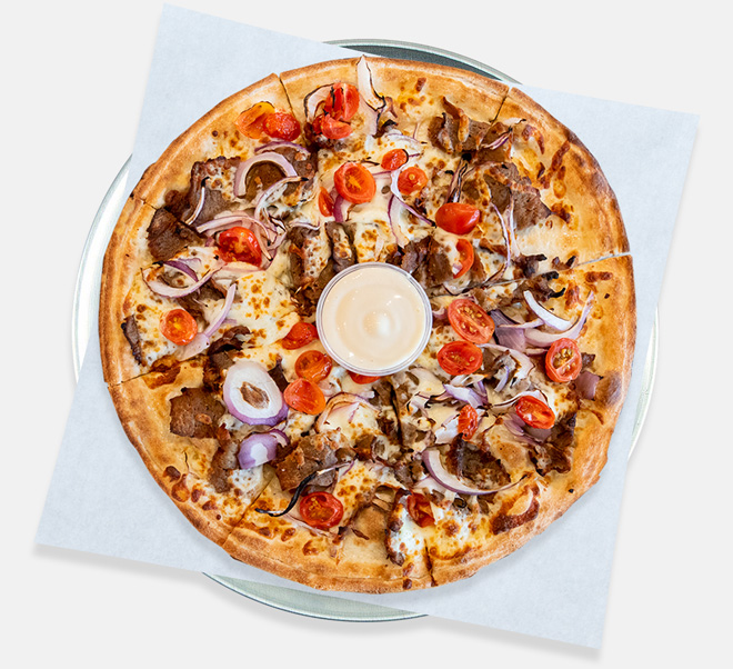 Donair Pizza