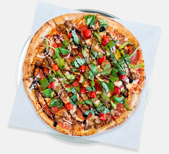 Hungry Jack The Works Pizza