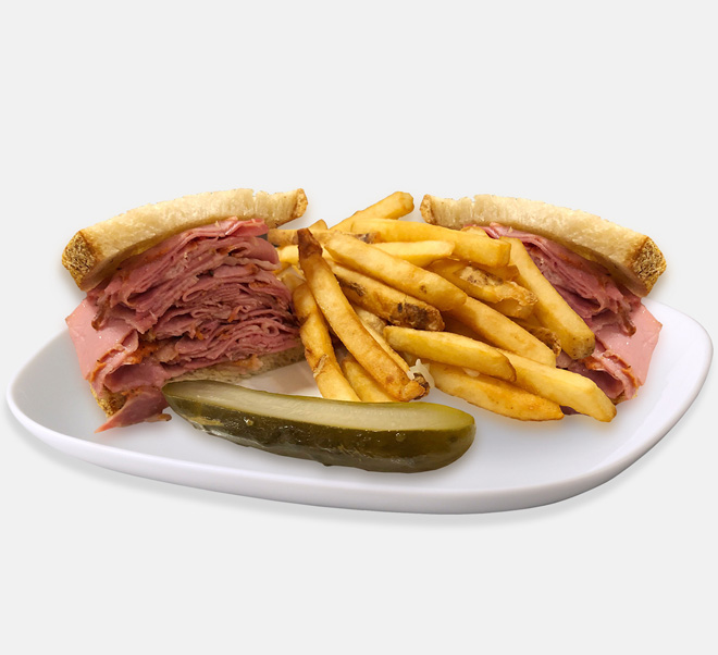 Montreal Smoked Meat Sandwich