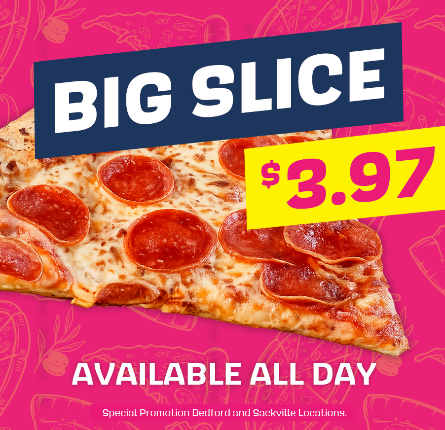 Pizza Town Big Slice