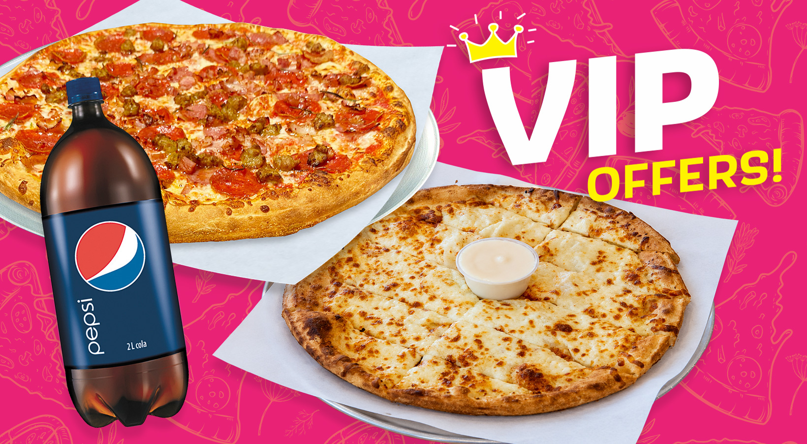 Pizza Town VIP deals month of August 2026